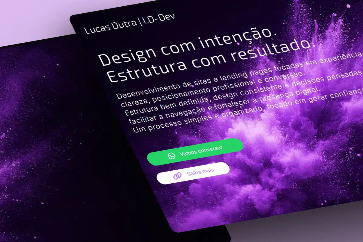 Mockup Lucas Dutra — Serviços
